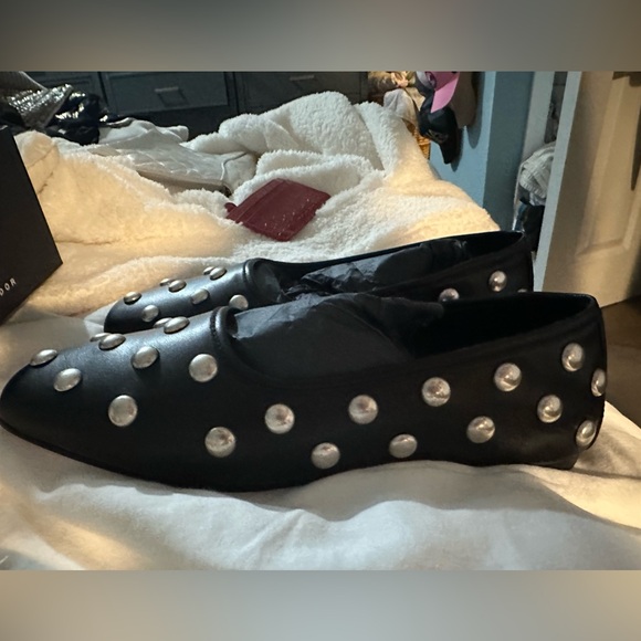 Freda SalvadorJessie Studded Ballet Flats - Picture 6 of 11